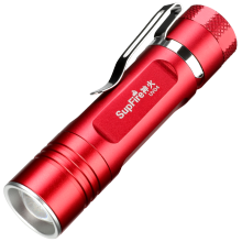 Supfire Torch 395NM LED красный свет ультрафиолетовый фонарик для обнаружения пятен домашних собак фиолетовый фонарик УФ-фонарик 395nm